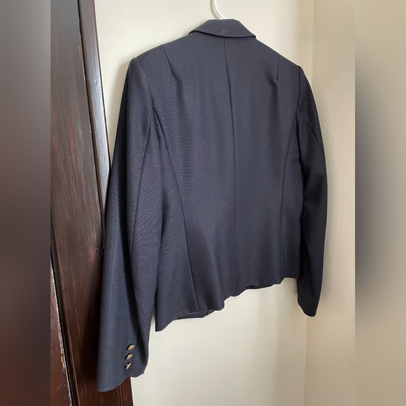 J Crew Vintage Women's Blazer, Navy with Gold Nautical Button - Sz 6 - Picture 5 of 7